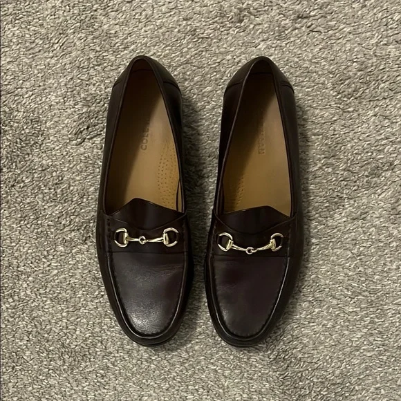 Cole Haan | Shoes | Cole Haan Brown Leather Loafers With 